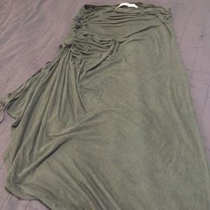 Chelsea and Violet  Olive Green Skirt